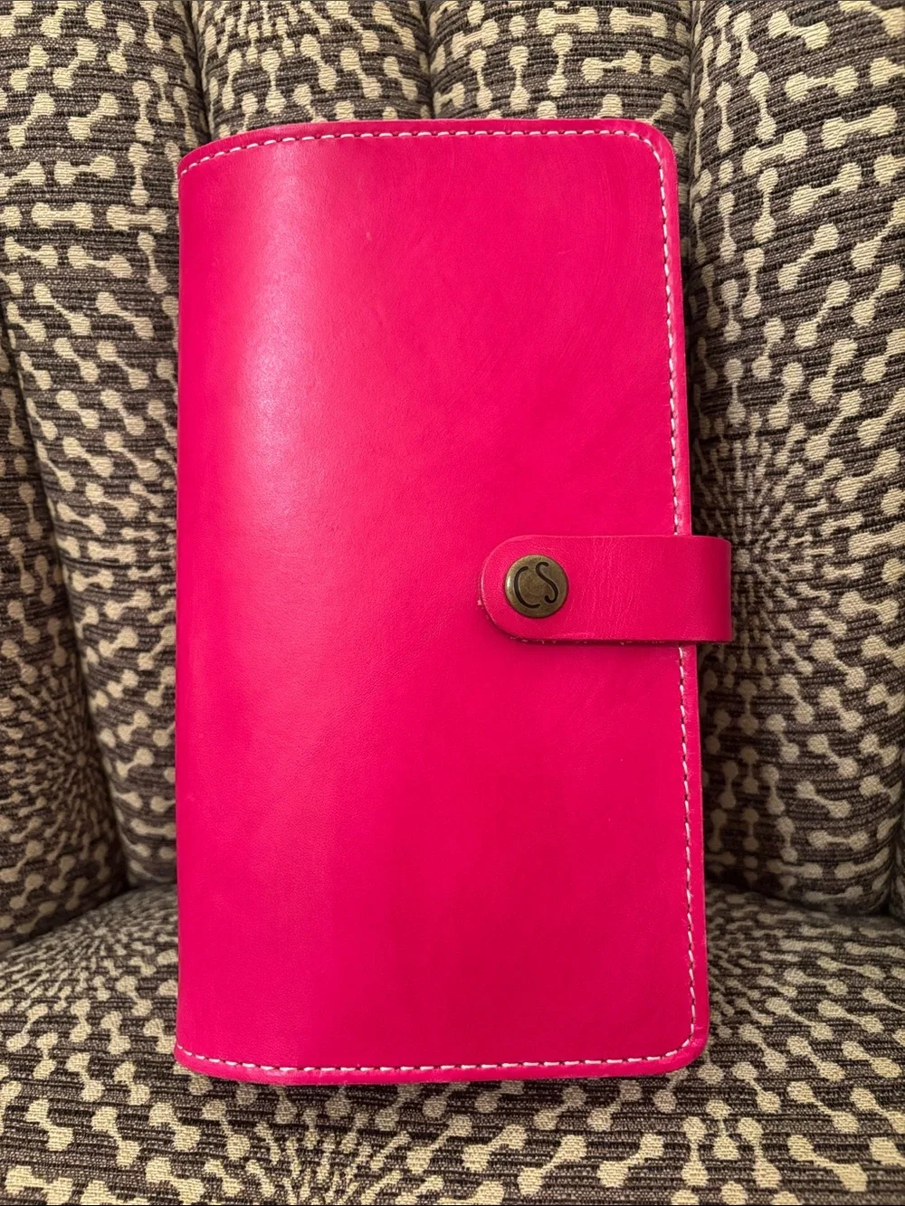 Chic Sparrow Narrow / Standard TN Travelers Notebook No.10 Planner Hot pink
